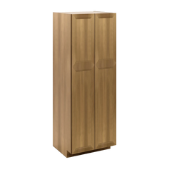 J&K Butterscotch B8 Pantry w/Roll-Out Trays 30" W x 84" H x 27" D