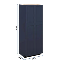 J&K Naval B7 Pantry w/Roll-Out Trays 30" W x 84" H x 27" D