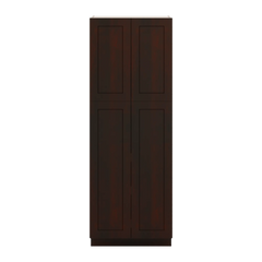 J&K Java Coffee S1 Pantry w/Roll-Out Trays 30" W x 84" H x 27" D