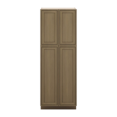 J&K Hazel H8 Pantry w/Roll-Out Trays 30" W x 84" H x 27" D