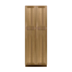 J&K Butterscotch B8 Pantry w/Roll-Out Trays 30" W x 84" H x 27" D