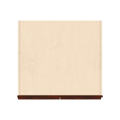 J&K Mahogany J5 Pantry w/Roll-Out Trays 30" W x 84" H x 27" D