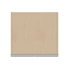 J&K Castle Grey S5 Pantry w/Roll-Out Trays 30" W x 84" H x 27" D