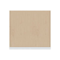 J&K White Shaker S8 Pantry w/Roll-Out Trays 30" W x 84" H x 27" D