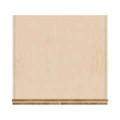J&K Butterscotch B8 Pantry w/Roll-Out Trays 30" W x 84" H x 27" D