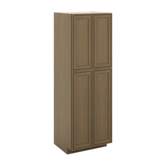 J&K Hazel H8 Pantry w/Roll-Out Trays 30" W x 90" H x 27" D