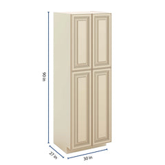 j-k-creme-glazed-a7-pantry-w-roll-out-trays-30-w-x-90-h-x-27-d
