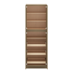 J&K Hazel H8 Pantry w/Roll-Out Trays 30" W x 90" H x 27" D