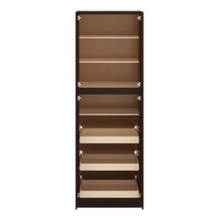 J&K Java Coffee S1 Pantry w/Roll-Out Trays 30" W x 90" H x 27" D