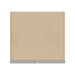 J&K Castle Grey S5 Pantry w/Roll-Out Trays 30" W x 90" H x 27" D