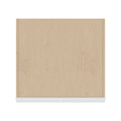 J&K White Shaker S8 Pantry w/Roll-Out Trays 30" W x 90" H x 27" D