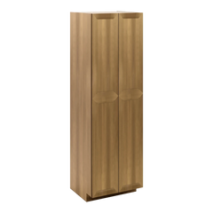 J&K Butterscotch B8 Pantry w/Roll-Out Trays 30" W x 96" H x 27" D