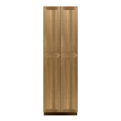 J&K Butterscotch B8 Pantry w/Roll-Out Trays 30" W x 96" H x 27" D