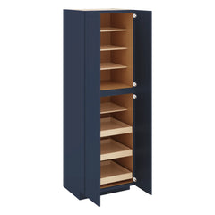 J&K Naval B7 Pantry w/Roll-Out Trays 30" W x 96" H x 27" D