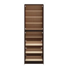 J&K Java Coffee S1 Pantry w/Roll-Out Trays 30" W x 96" H x 27" D
