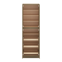 J&K Hazel H8 Pantry w/Roll-Out Trays 30" W x 96" H x 27" D