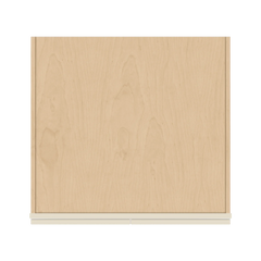 J&K Pearl Glazed H9 Pantry w/Roll-Out Trays 30" W x 96" H x 27" D