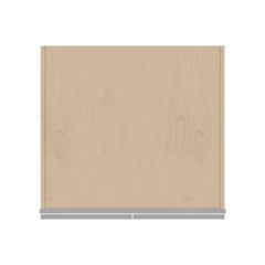 J&K Castle Grey S5 Pantry w/Roll-Out Trays 30" W x 96" H x 27" D