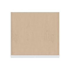 J&K White Shaker S8 Pantry w/Roll-Out Trays 30" W x 96" H x 27" D
