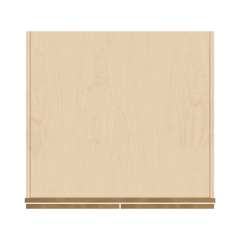 J&K Butterscotch B8 Pantry w/Roll-Out Trays 30" W x 96" H x 27" D
