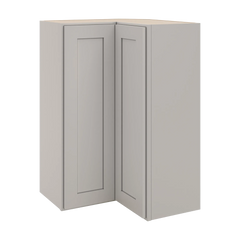 CNC Luxor Misty Grey 24" W X 36" H Corner Wall Cabinet