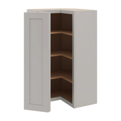 CNC Luxor 5-Piece Misty Grey 24" W X 42" H Corner Wall Cabinet