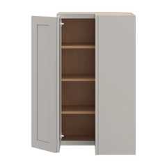 CNC Luxor 5-Piece Misty Grey 24" W X 42" H Corner Wall Cabinet