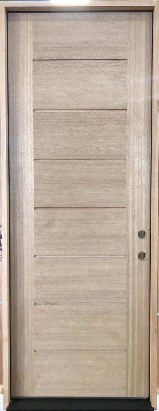 3/0x8/0 Exterior Mahogany Door | 8 Panels