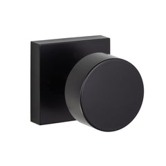 Zurich Square Knob - Flat Black