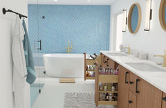 Acrylic Tray for Vanity Pullout