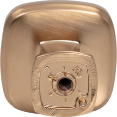 Fontana 1-3/8" Length Square Knob