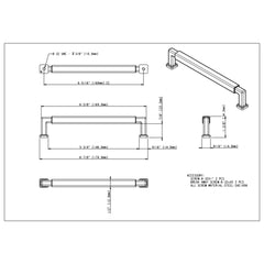 Nash 160 mm Center-to-Center Bar Pull