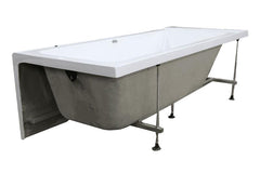 Aviva Acrylic Skirted Bathtub in White or 67