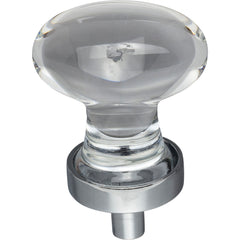 Harlow 1-1/4" Length Oval Knob