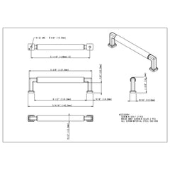 Ogden 128 mm Center-to-Center Bar Pull