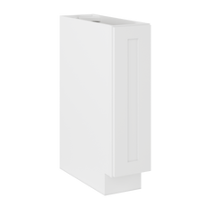 Base Kitchen Cabinet B09 Alpina White LessCare 9 in. width 34.5 in. height 24 in. depth Kitchen Cabinets