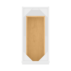 Base Kitchen Cabinet B12 Alpina White LessCare 12 in. width 34.5 in. height 24 in. depth Kitchen Cabinets