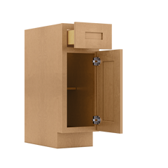Base Kitchen Cabinet B12 Shaker Toffee 12 in. width 34.5 in. height 24 in. depth - Kitchen Cabinets