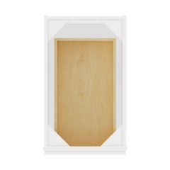 Base Kitchen Cabinet B15 Alpina White LessCare 15 in. width 34.5 in. height 24 in. depth Kitchen Cabinets