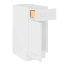 Base Kitchen Cabinet B15 Alpina White LessCare 15 in. width 34.5 in. height 24 in. depth Kitchen Cabinets