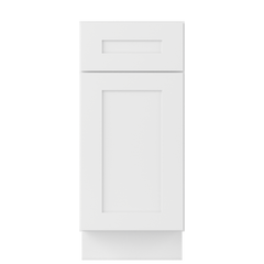 Base Kitchen Cabinet B15 Alpina White LessCare 15 in. width 34.5 in. height 24 in. depth Kitchen Cabinets