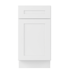 Base Kitchen Cabinet B18 Alpina White LessCare 18 in. width 34.5 in. height 24 in. depth Kitchen Cabinets