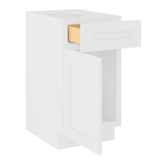 Base Kitchen Cabinet B18 Alpina White LessCare 18 in. width 34.5 in. height 24 in. depth Kitchen Cabinets
