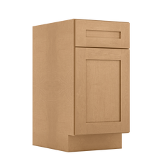 Base Kitchen Cabinet B18 Shaker Toffee 18 in. width 34.5 in. height 24 in. depth - Kitchen Cabinets