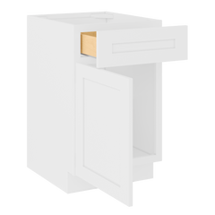 Base Kitchen Cabinet B21 Alpina White LessCare 21 in. width 34.5 in. height 24 in. depth Kitchen Cabinets