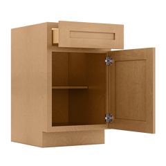 Base Kitchen Cabinet B21 Shaker Toffee 21 in. width 34.5 in. height 24 in. depth - Kitchen Cabinets