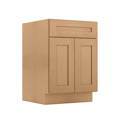 Base Kitchen Cabinet B24 Shaker Toffee 24 in. width 34.5 in. height 24 in. depth - Kitchen Cabinets