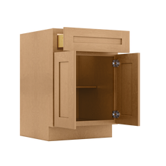 Base Kitchen Cabinet B24 Shaker Toffee 24 in. width 34.5 in. height 24 in. depth - Kitchen Cabinets
