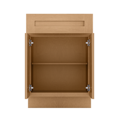 Base Kitchen Cabinet B24 Shaker Toffee 24 in. width 34.5 in. height 24 in. depth - Kitchen Cabinets