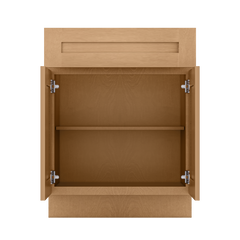 Base Kitchen Cabinet B27 Shaker Toffee 27 in. width 34.5 in. height 24 in. depth - Kitchen Cabinets